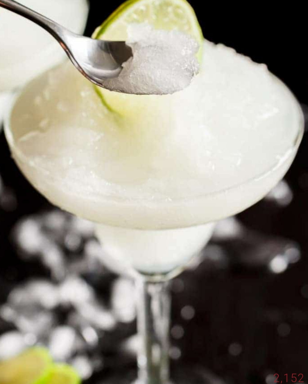 Frozen Lime Margarita Slushy