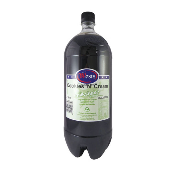 Cookies & Cream Milkshake Syrup 6 x 2 L Carton